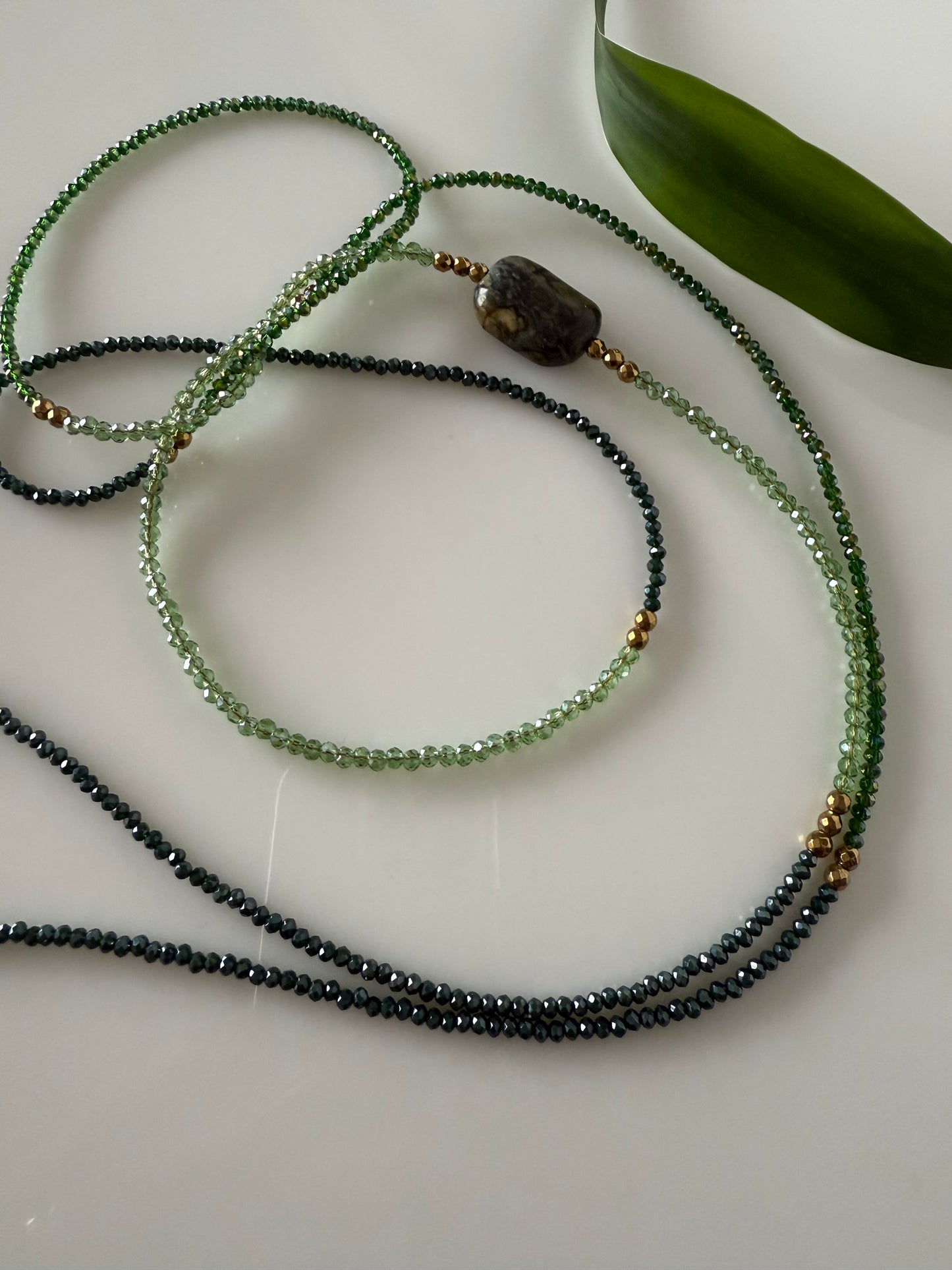 Collar piedras naturales