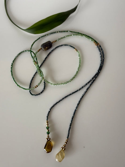 Collar piedras naturales